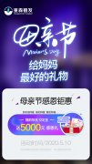 母亲节 5000元感惠礼重森钜惠